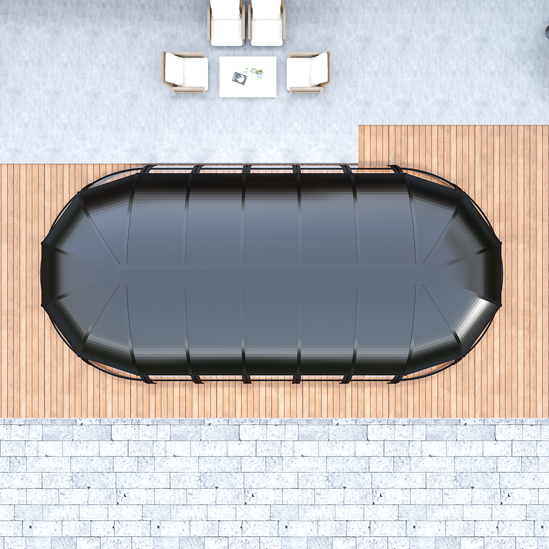 5*7m/5*9m/5*10m/5*11m Luxus-Gartenzimmer