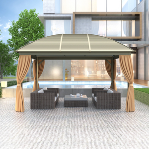 300 * 400 cm Aluminium-Gartenpavillon für den Außenbereich, wasserdicht