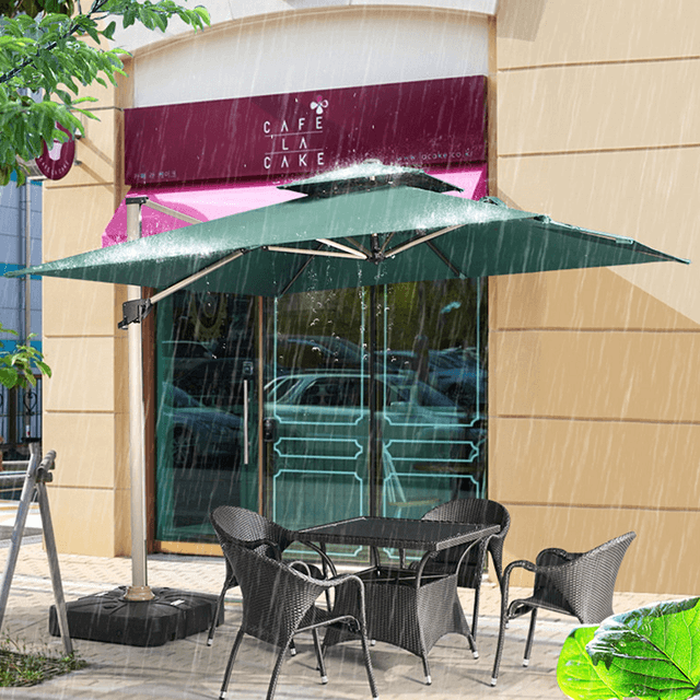 3x3m Outdoor-Regenschirm 