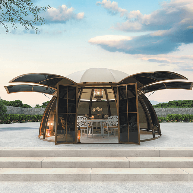 Luxus-Aluminium-Pavillon φ600cm